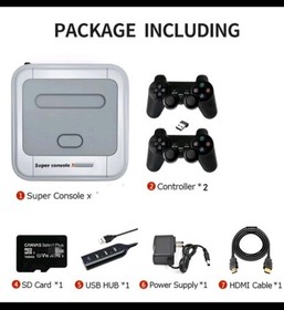 Super Console X Game Box Retro Gaming Nes Snes Sega N64 Ps1 Hdmi Video Games