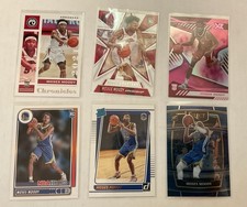 Moses Moody Rookie Cards, Select, Donruss, Hoops, Warriors, Arkansas Razorbacks