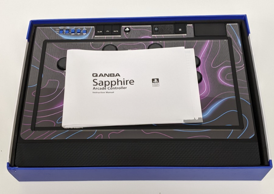 Qanba Sapphire Arcade Fight Stick PS5 PS4 Controller Official