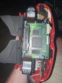 Nintendo Virtual Boy Console and Mario Tennis Bundle New Ribbon Cable Installed!