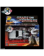 Tranformers Delorean robot ritorno al futuro Gigawatt Back to the Future Hasbro