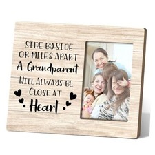 Grandparents Picture Photo Frame, New Grandparent Gift Birthday Grandparents -B