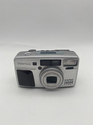 Pentax Espio 145m Super 38-145mm Kompaktkamera Silber - Nicht Getestet