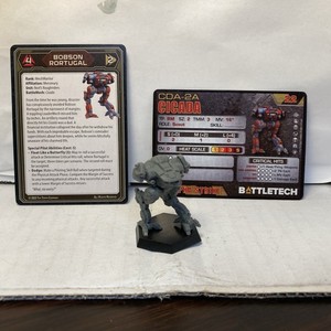 Battletech Cicada Mech Inner Sphere Miniature with cards