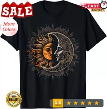 2025/Sun Moon Graphic for Men Women T-Shirt, Astronomy Tees
