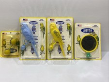 Vintage Bird Toys 80s Lustar Products Co. Made In USA New Old Stock Jumbo Bird