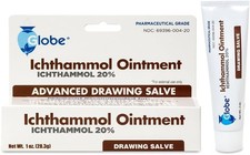 Globe Ichthammol Ointment 20% (Drawing Salve)...