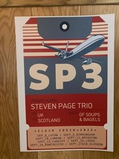 Steven Page Trio Touring Poster