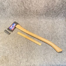 Collins Boy's Axe 2 1/4 lbs. Forged Steel Head Hickory Wood Handle USA