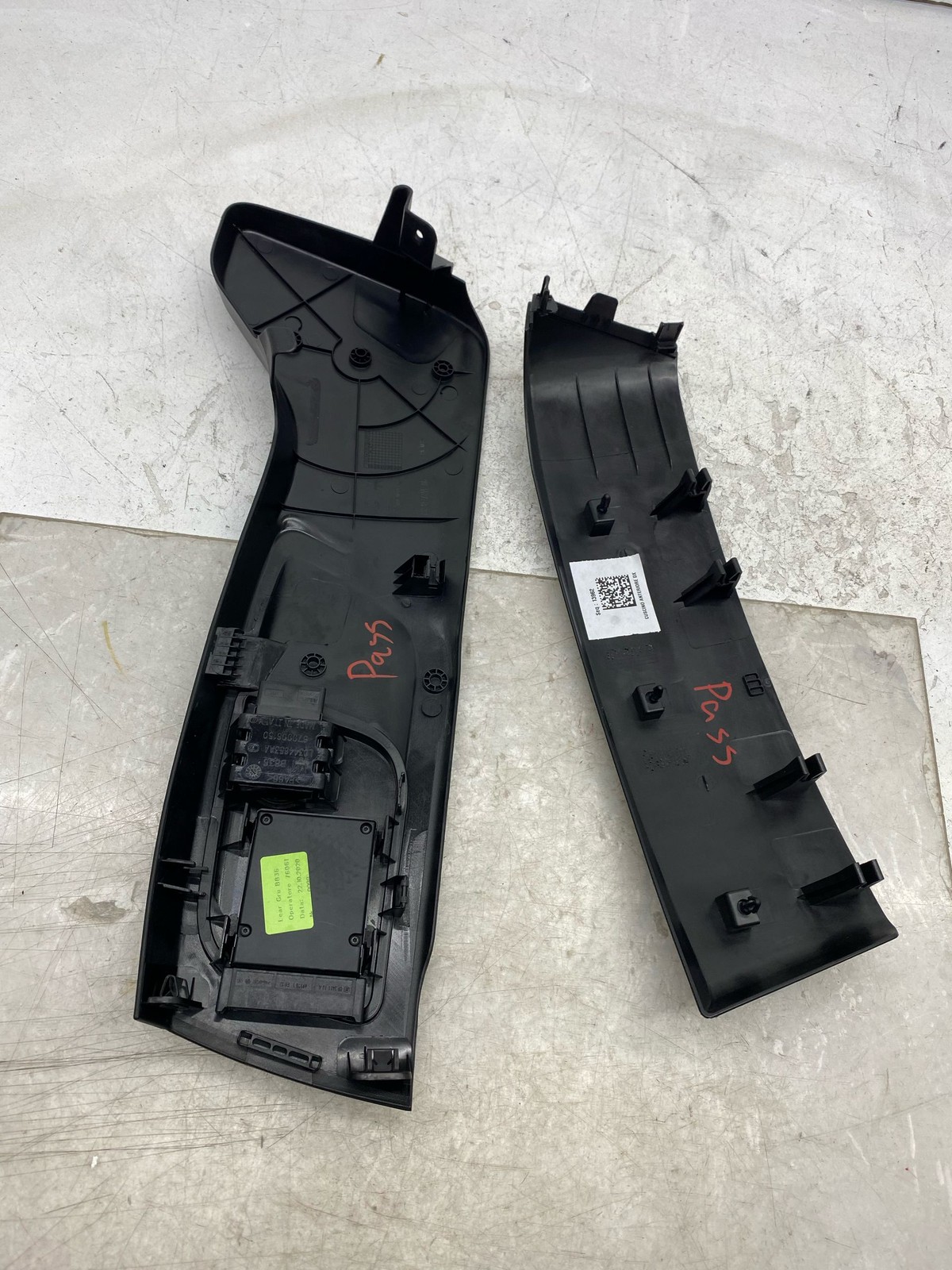 Maserati Levante 2017-2024 FRONT+RIGHT Seat control switch P/N 670006150
