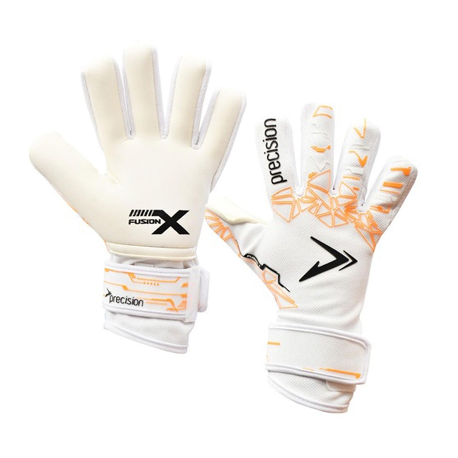 Precision Fusion X Pro Lite Giga GK Gloves 10.5 White/Fluo Orange 10.5 White/Flu