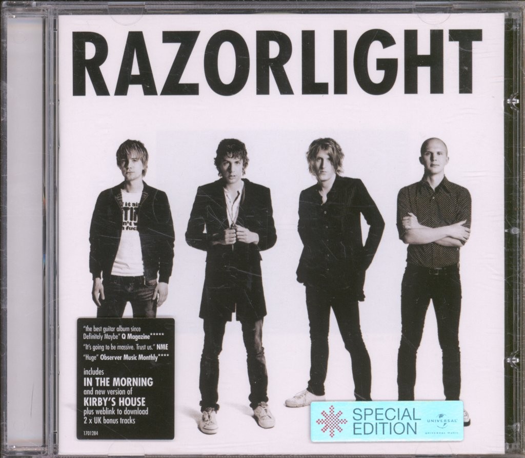 Razorlight Self-Titled CD Europe Vertigo 2006 CD. Has info sticker on front