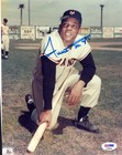 WILLIE MAYS Signed PSA DNA 8x10 Photo Autograph Giants NICE!