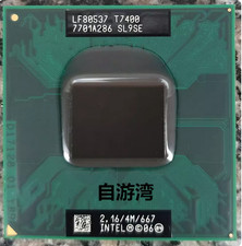 Intel Core 2 Duo T7400 2.16 GHz Dual-Core 4M/667 Processor SL9SE mobile laptop