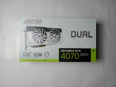 【新品・本日発送！】GeForce RTX 4070 asus未開封購入証明書付 新品未開封ASUS GEFORCE RTX 4070 OC 12GB購入証明書付 新品未開封ASUS