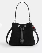 Coach Rowan Bucket Bag With Cherry Charm