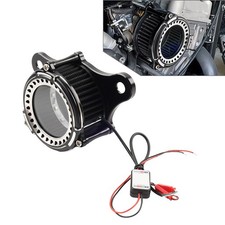 Luftfilter-Ansaugfilter mit Licht fit Harley Touring Softail Fat Boy Dyna FXR