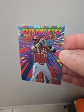 2025 Topps Chrome Baseball Power Players Insert Card: Elly De La Cruz #PP-16