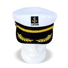 Adult Yacht Captain Hat Adjustable for Men & Women Party Costume Accessories