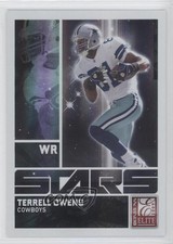 2009 Donruss Elite Stars Black 93/399 Terrell Owens #7 HOF 0a1