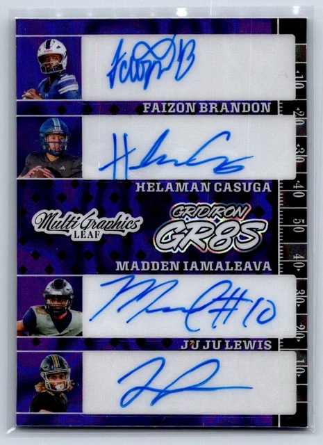 2024 Auto /6 Lyons Macintyre Smigiel Curtis Brandon Casuga Iamaleava Lewis