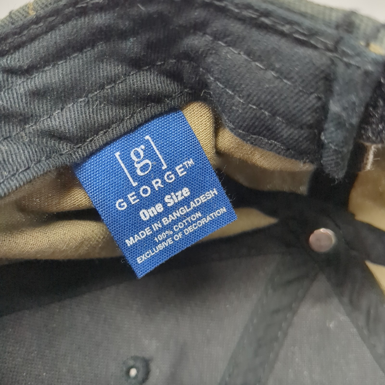 George Strapback Baseball Cap Multi One Size Adju… - image 9