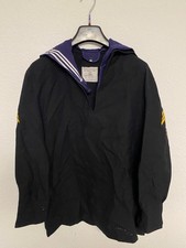 Vintage Herren Marine Jackett Gr. S 170 Rarität Uniform X12