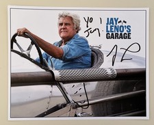 Jay Leno 8x10 Signed Photo The Tonight Show - Leno's Garage To Jerry