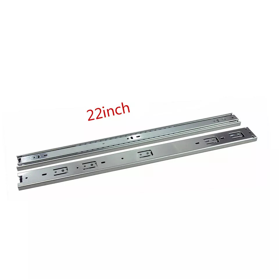 100 Lb Load Capacity Side Mount Ball Bearing Rails