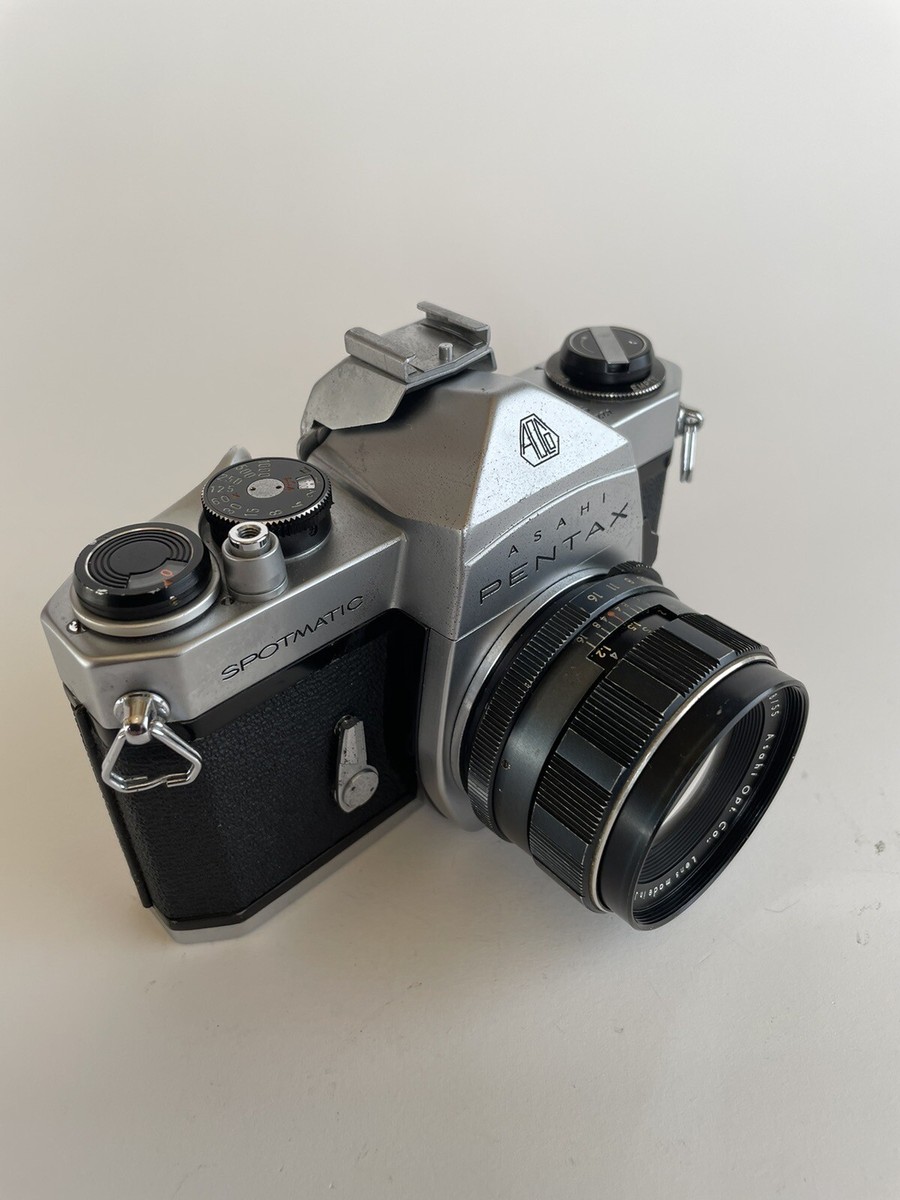 ASAHI PENTAX SP Silver MF 4228386 Auto-Takuma 55mm f1.8 539143