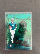 2024 Panini Illusions - Brian Thomas Jr. #41 Trophy Collection Emerald (RC)