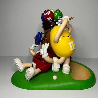 Vintage - M &M's Mulligan-Ville Golf Collectible Candy Dispenser New in Box