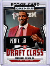 Atlanta Falcons 2024 Rookie & Stars Michael Penix Jr. RC Draft Class NO. DC-MPJ