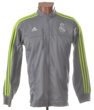 REAL MADRID 2015/2016 FOOTBALL TRACK JACKET ADIDAS SIZE S ADULT