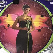 Phoenix Wings 30  Red, Yellow  Black Costume Accessory Halloween