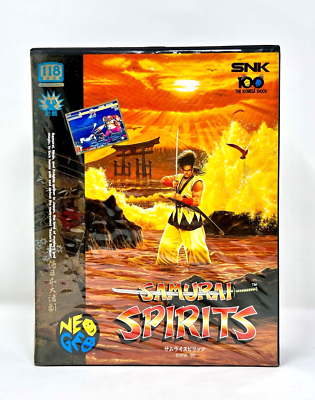 MINT in Box SNK Japanese Neo Geo SAMURAI SHODOWN / SPIRITS, Ships