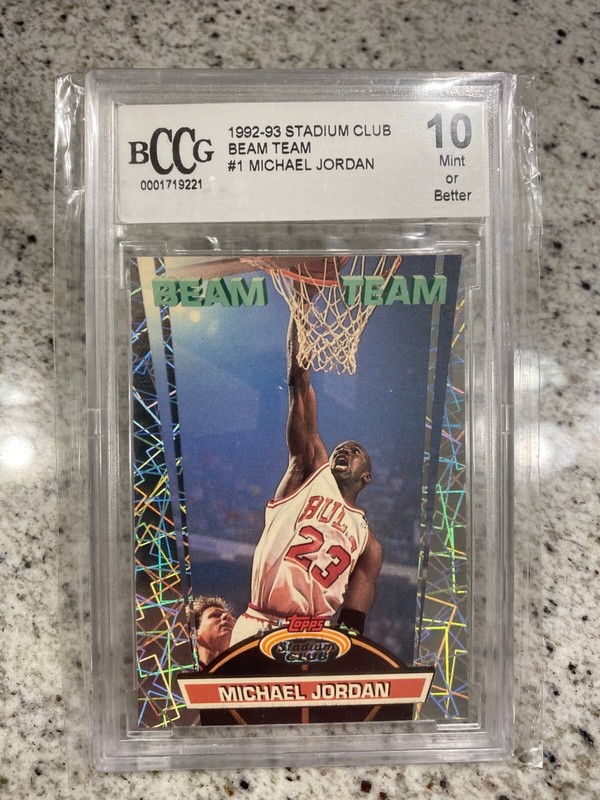 92-93 Michael Jordan Beam Team - Michael Jordan Cards