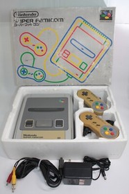 Nintendo Super Famicom Console Set SFC Japanese Language Edition Working Tested
