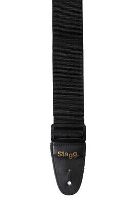 Stagg Nylon Guitar Strap/2''-4.4Ft/Black