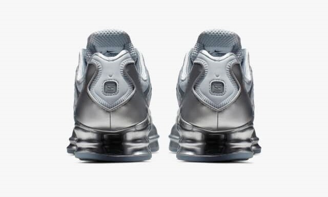 Nike Shox TL Women's Shoes - Pure Platinum & Metallic Silver image 5