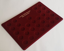 50p Coins Tray Fifty Pence 2012 London Olympic Collection 30 Compartments Case