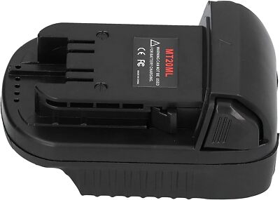 #ad for Makita 18V Li ion Battery Adapter Convert to for Milwaukee 18V Tools MT20ML $13.99