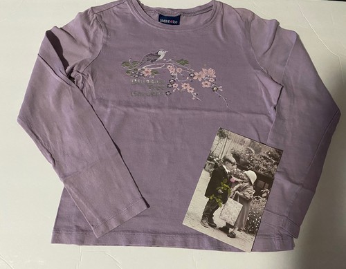 Y2K Vintage 90s Limited Too Girls Graphic Blouse “Blossom Tree Gardens” Sz M/12 - Picture 11 of 11