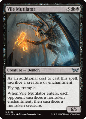 MtG Magic The Gathering Duskmourn: House of Horror Uncommon Karten x1