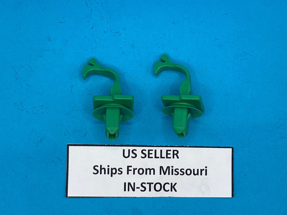 QTY 2) Garnish Molding Pillar Trim Clips Retainers for