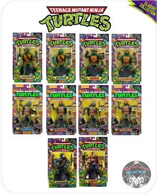 Teenage Mutant Ninja Turtles Classic Collection 6'' Figures SDCC 2014 1990 Movie