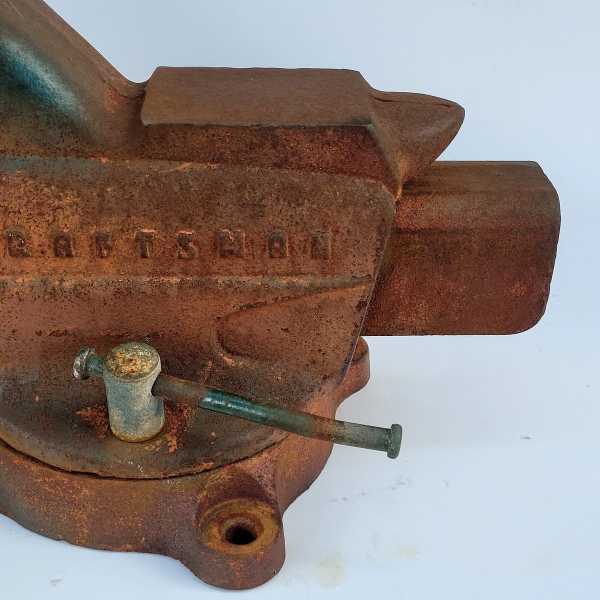 VINTAGE CRAFTSMAN NO. 506-51811 SWIVEL BENCH VISE 5