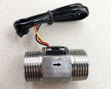 Stainless Steel 1" NPT Hall sensor flow meter