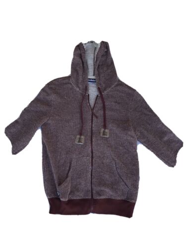 Hoodiebuddie Maroon Adult Small Earbuds Hoodie - Picture 4 of 4