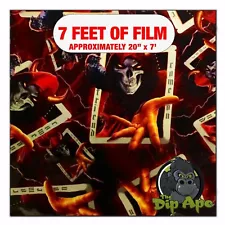 Hydrographic film Come On Friends, Demons hydro dipping 7' x 20" hydro dip